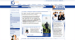 Desktop Screenshot of ig-conseils.com